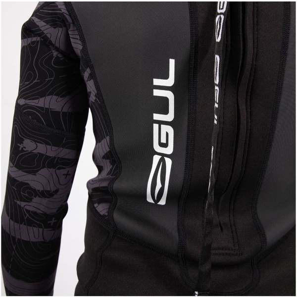 2026 Gul Bambino Response 3/2mm Flatlock Back Zip Muta RE1322-C1 - Black / Contour Camo
